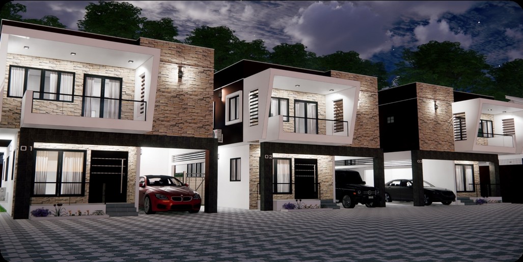 3 Bedroom Town Houses